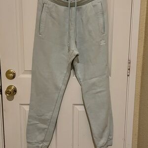 Adidas Men's Pale Mint Green Joggers